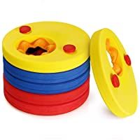 KOROSTRO Manguitos de natación para niños- Discos Flotantes Flotador Bebe Piscina Discos Flotantes Hechos de Espuma- 6…